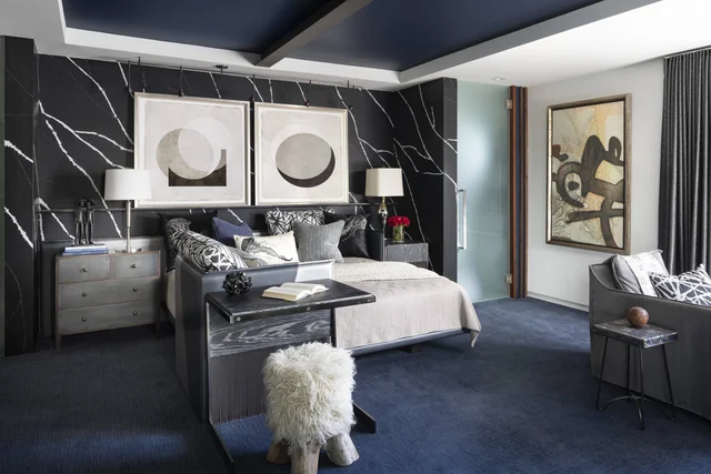 Feature spaces inspiration featuring Et Marquina stone from the original TSF gallery