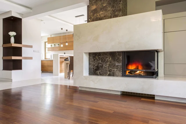 Fireplaces inspiration featuring Botticino stone from the original TSF gallery