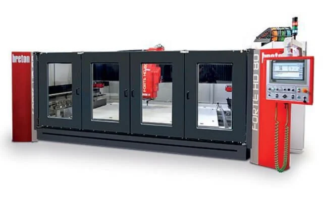 Breton Forte HD 80 CNC router, equipment image from the original TSF website.